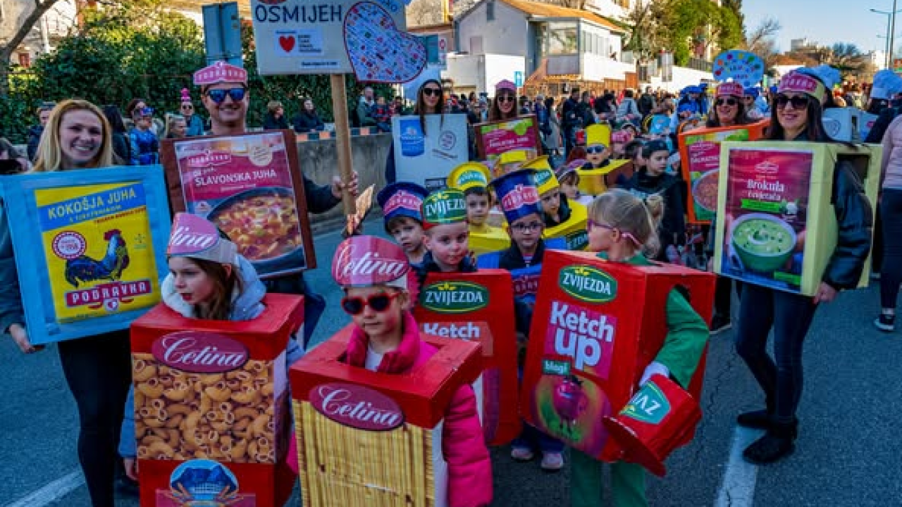 Maska DV 'Osmijeh' najkreativnija je maska ovogodišnjeg Šibenskog karnevala