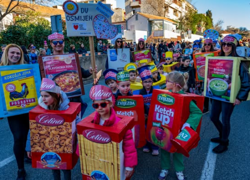 Maska DV 'Osmijeh' najkreativnija je maska ovogodišnjeg Šibenskog karnevala