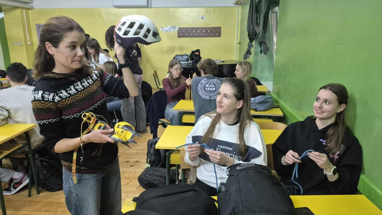 Antonia Viljac šibenskim gimnazijalcima objasnila sve rizike i blagodati boravka u prirodi