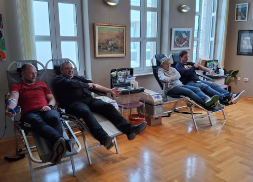 Fotografija 5 - Rekordna akcija darivanja krvi u Vodicama: Prikupljene 74 doze, došlo osam novih darivatelja