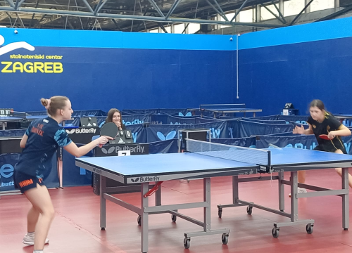 Fotografija 5 - FOTO: Stolnotenisačica Šibenika Anđela Živković nastupila na turniru za najboljih 8 hrvatskih kadetkinja