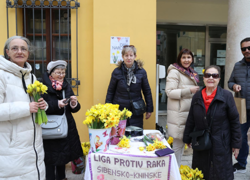 Obilježen Dan narcisa u Šibeniku: Liga protiv raka podiže svijest o prevenciji i ranom otkrivanju raka dojke