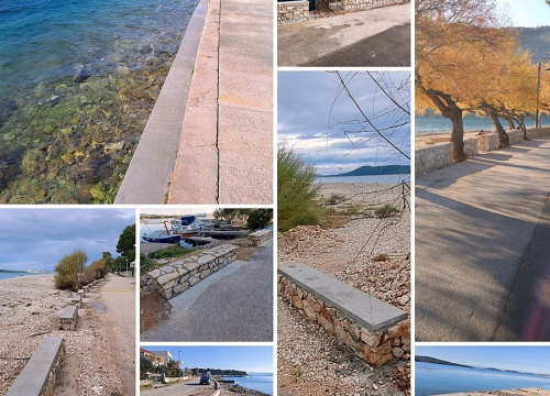 Fotografija 1 - Završeni radovi na sanaciji pomorskog dobra u Brodarici, Grebaštici, Zablaću i na Jadriji