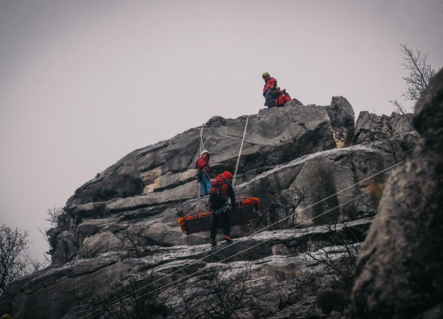 Fotografija 6 - Šibenski HGSS-ovci na Biokovu sudjelovali na vježbi stijenskog spašavanja