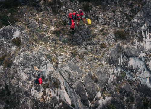 Fotografija 15 - Šibenski HGSS-ovci na Biokovu sudjelovali na vježbi stijenskog spašavanja