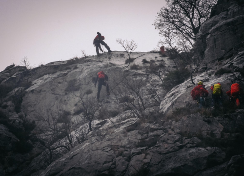 Fotografija 7 - Šibenski HGSS-ovci na Biokovu sudjelovali na vježbi stijenskog spašavanja