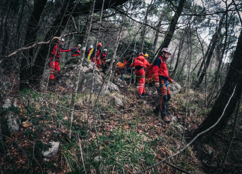 Fotografija 18 - Šibenski HGSS-ovci na Biokovu sudjelovali na vježbi stijenskog spašavanja