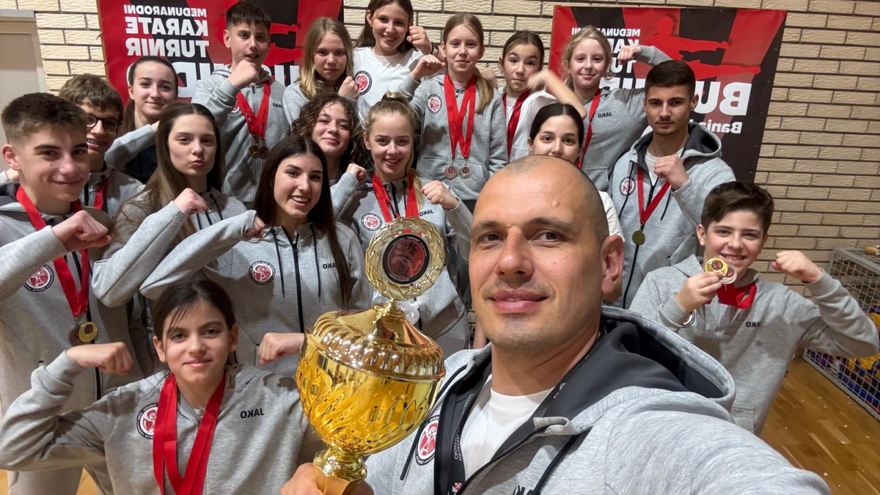 Veliki mjesec za KK Šibenik 1066: Dva naslova prvaka Hrvatske u karateu i medalje s dva turnira