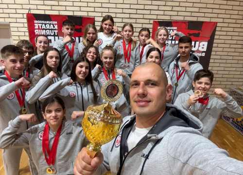 Veliki mjesec za KK Šibenik 1066: Dva naslova prvaka Hrvatske u karateu i medalje s dva turnira