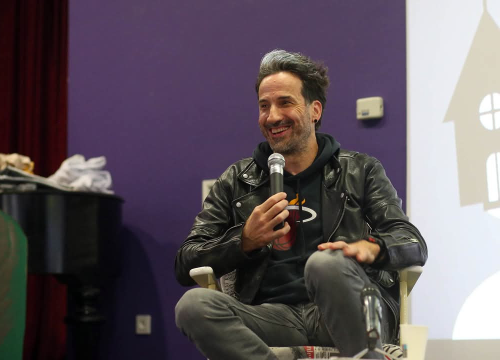 Fotografija 2 - Saborski zastupnik Marin Miletić gostovao na susretu mladih u Šibeniku