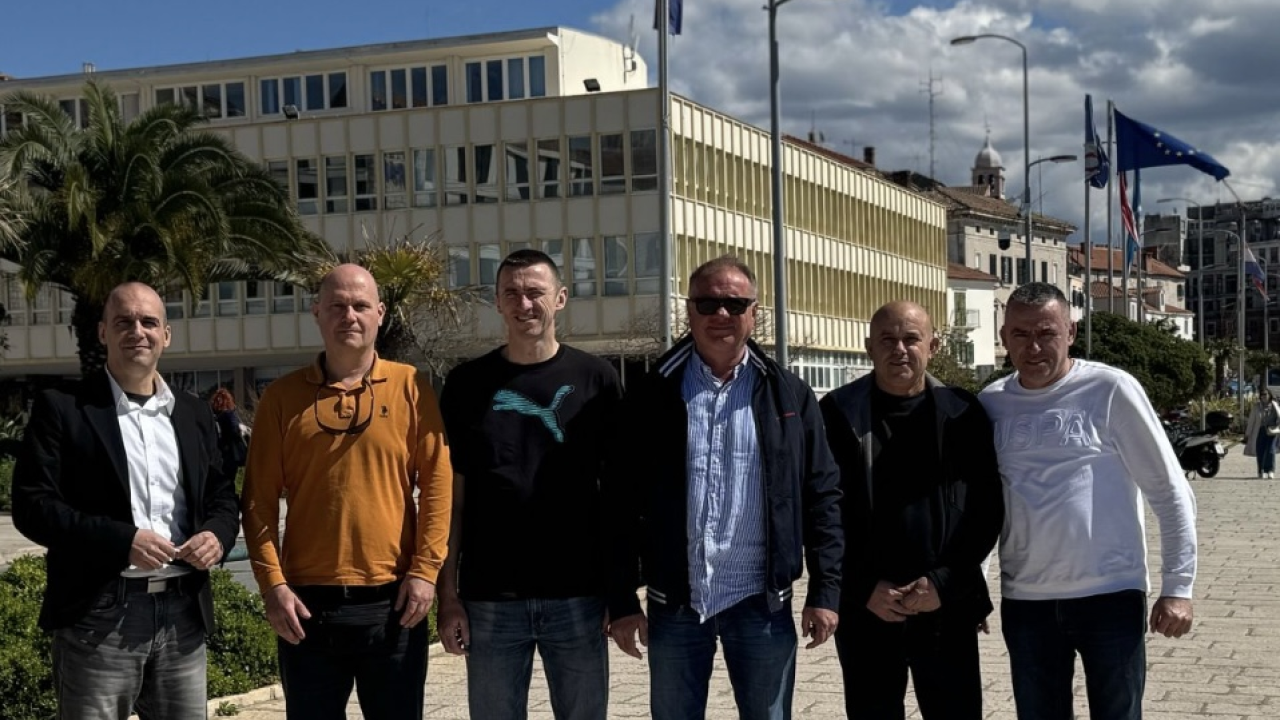 Predsjednik Domovinskog pokreta Ivan Penava posjetio Šibenik