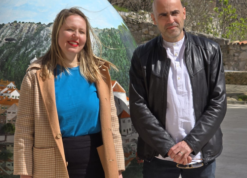 Fotografija 1 - Gigantski uskršnje jaje u Skradinu