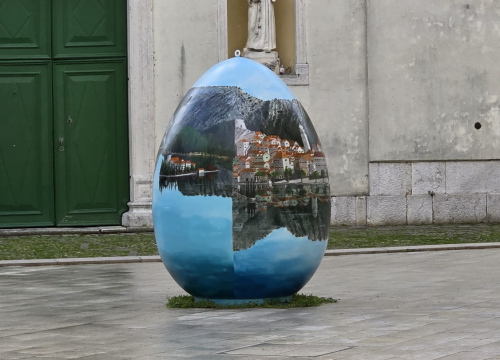 Fotografija 3 - Gigantski uskršnje jaje u Skradinu