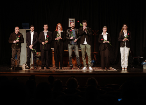 Ljubitelji kazališta s velikim zanimanjem 'pohrlili' u Vodice na premijeru nove predstave šibenskog HNK