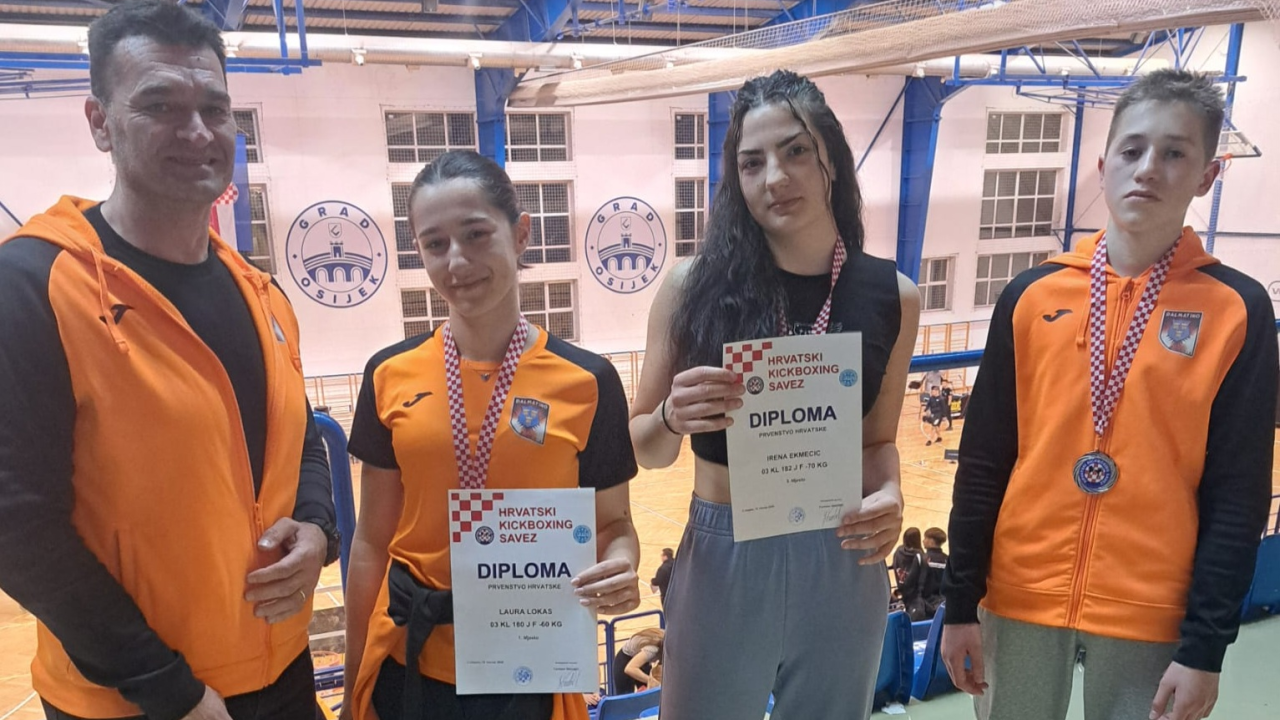 Laura Lokas prvakinja Hrvatske, August Lambaša viceprvak, Irena Ekmečić brončana