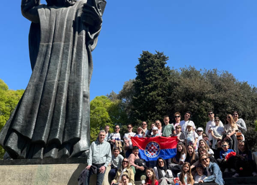 Fotografija 1 - Terenska nastava učenica iz Crne Gore
