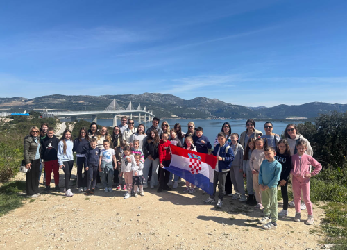Fotografija 2 - Terenska nastava učenica iz Crne Gore