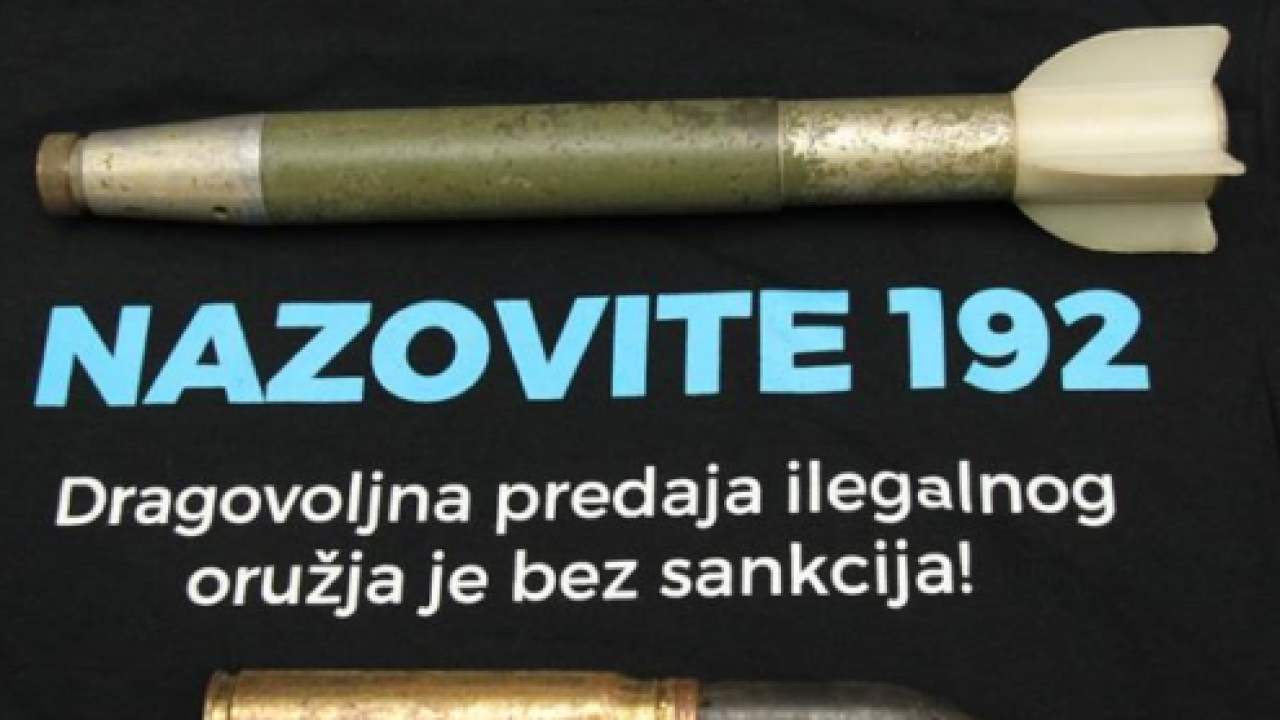 Savjesni građanin šibenskoj policiji predao bombe i streljivo