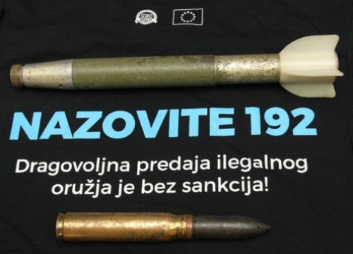 Savjesni građanin šibenskoj policiji predao bombe i streljivo