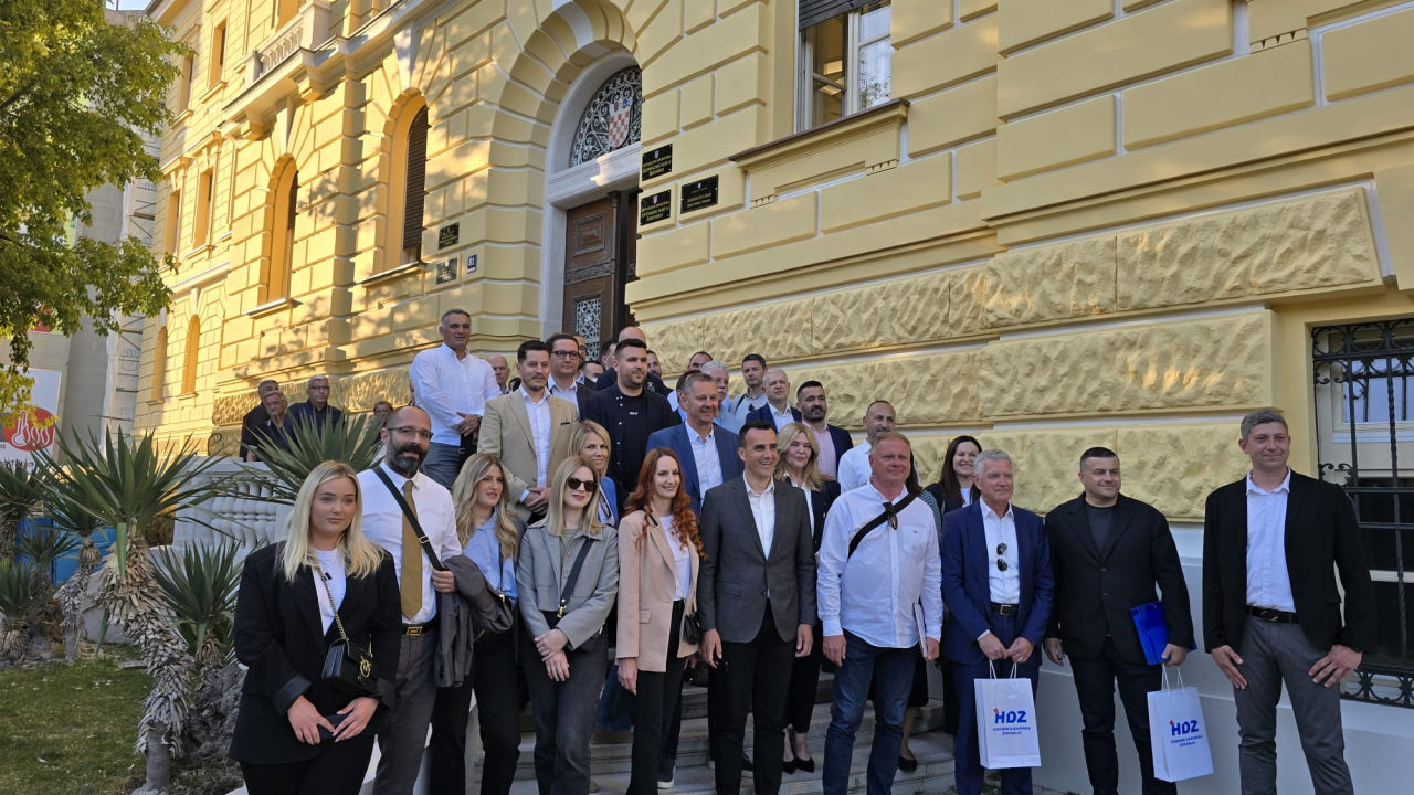 HDZ-ovci i partneri predali kandidature, Burić predvodi i gradsku i županijsku listu