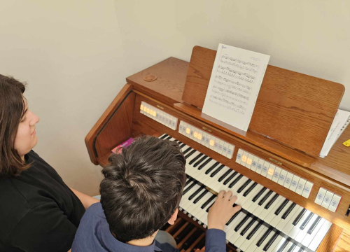 Fotografija 2 - Kristijan i Ante uspješni mladi orguljaši iz Šibenika