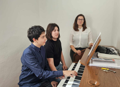 Fotografija 1 - Kristijan i Ante uspješni mladi orguljaši iz Šibenika