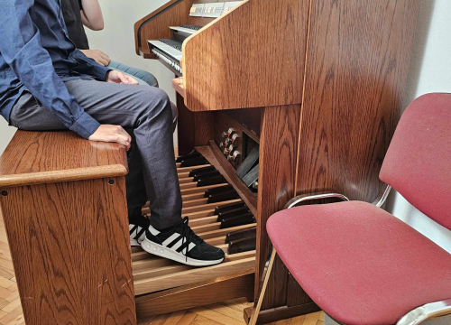 Fotografija 3 - Kristijan i Ante uspješni mladi orguljaši iz Šibenika