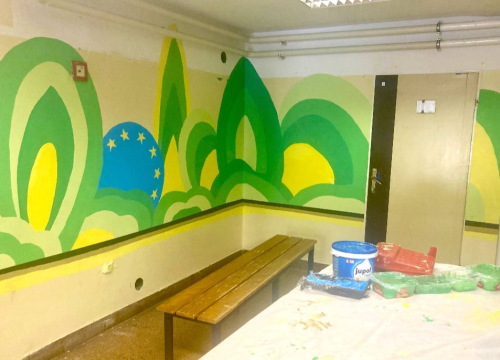 Fotografija 2 - Učenici drniške srednje škole Ivana Meštrovića obilježili Dan Europe