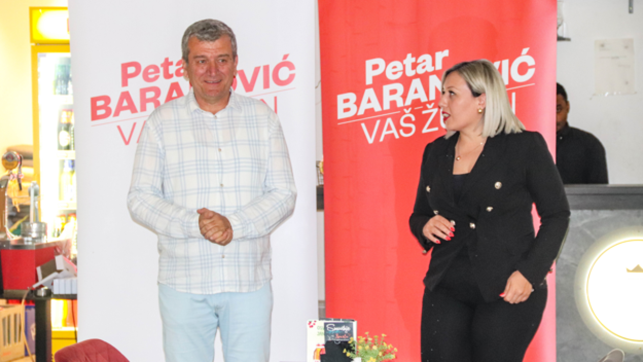 Baranović i Perić u Kninu predstavili program i plan za preuzimanje županije