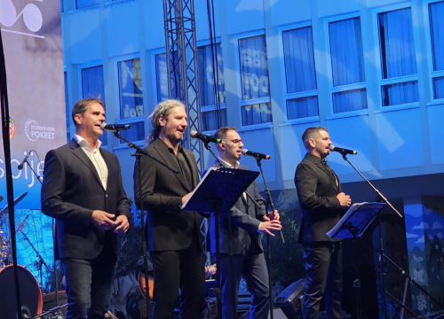 HDZ Šibensko-kninske županije proslavio 35. obljetnicu: Finale slavlja uz šibenski koncert 'Četiri Tenora'