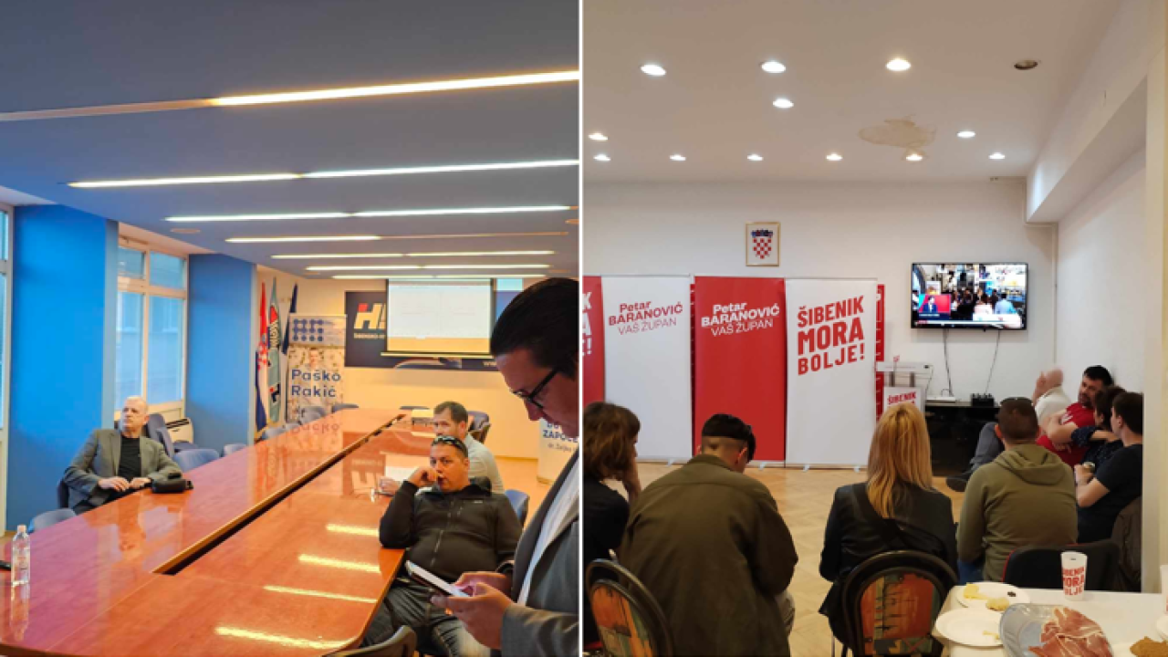 Burić: 'Nadam se da će slabija izlaznost ići na ruku HDZ-u', Restović i Baranović: 'Vjerujemo u dobar rezultat'