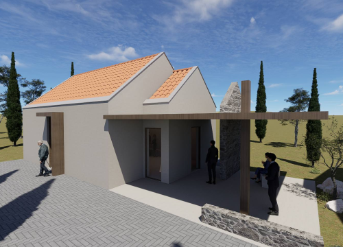 Pogledajte kako će izgledati nova oproštajna sala na Groblju sv. Ante u Pirovcu