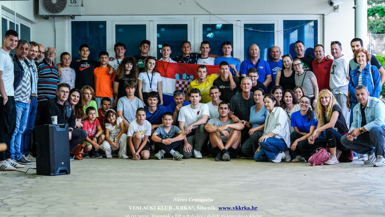 U Šibeniku dočekani veslački viceprvaci Europe