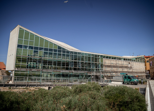 Fotografija 1 - Počela najvidljivija faza energetske obnove šibenske knjižnice