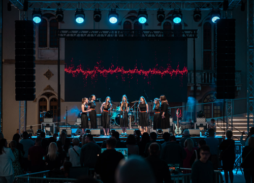 Fotografija 23 - Gimazijalke i Dalmatino na Poljani