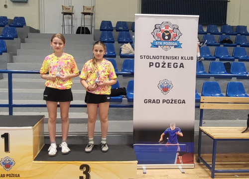 Fotografija 7 - FOTO Stolnotenisačice Šibenika uspješne u Požegi: Najmlađe kadetkinje prvakinje Hrvatske