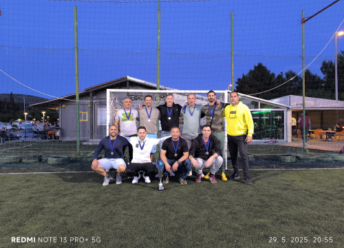 Mininogometna veteranska Liga Šibenik: Antin gušt pobjedom proslavio naslov