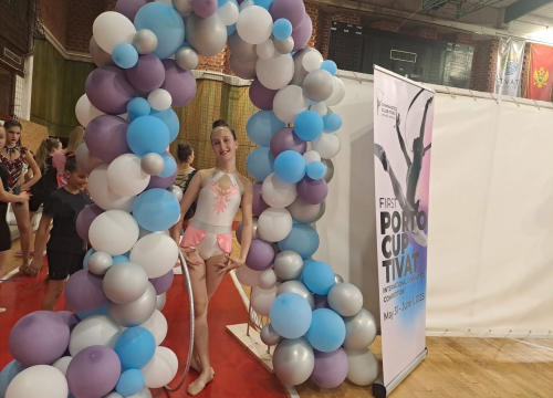 Fotografija 1 - Šibenske gimnastičarke odlične na međunarodnom natjecanju