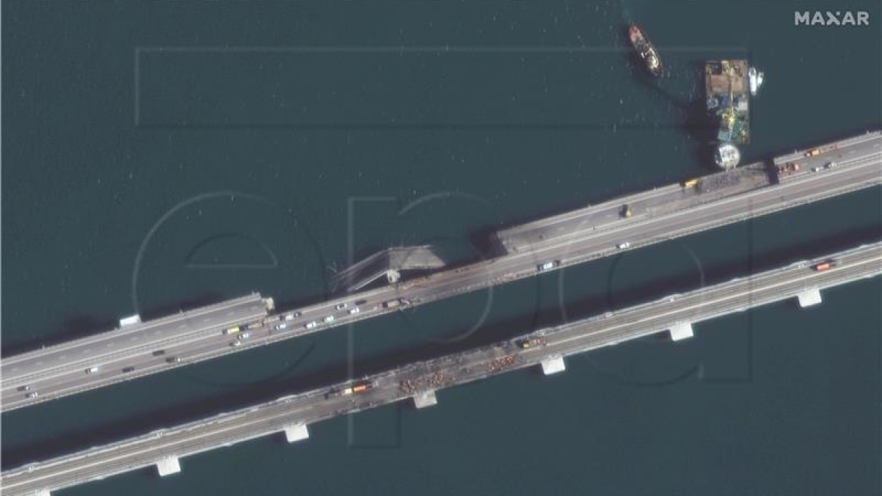 Ukrajina: Napali smo Krimski most sa 1100 kilograma eksploziva