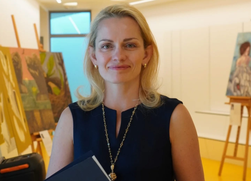 Fotografija 5 - Umjetnost kao štit: Tvrđava sv. Ivana ugostila izložbu ukrajinskih umjetnika i djece