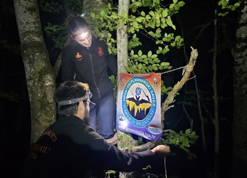 Fotografija 2 - Šibenski speleolozi pripremaju jamu Punar za veliku međunarodnu speleoronilačku ekspediciju