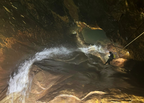 Fotografija 6 - Šibenski speleolozi pripremaju jamu Punar za veliku međunarodnu speleoronilačku ekspediciju