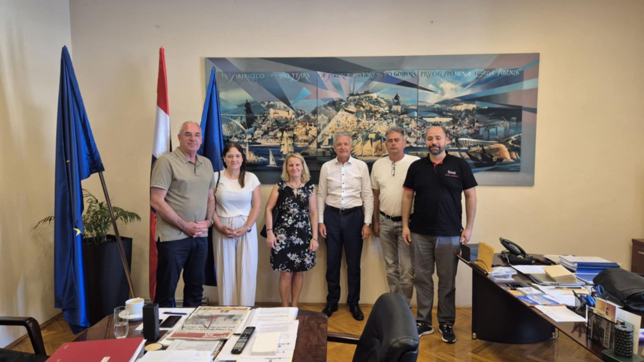Izaslanstvo Grada Ljubljane u radnom posjetu Šibeniku: Razgovarali o ključnim gradskim projektima