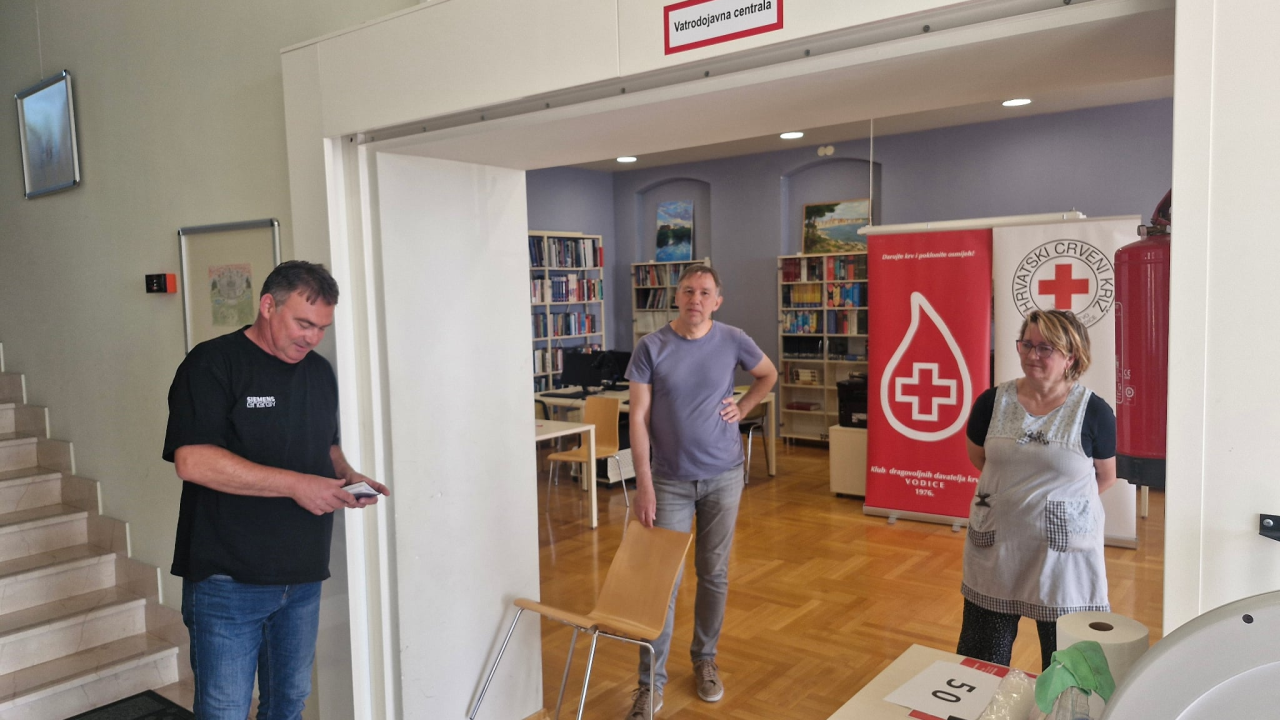 Na akciji dobrovoljnog darivanja krvi u Vodicama prikupljeno 48 doza krvi