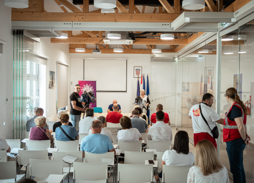 Fotografija 12 - Veteranski centar Šibenik i 'Hepatos' udružili snage: 'Cilj je da, sve starija, braniteljska populacija što zdravije živi'