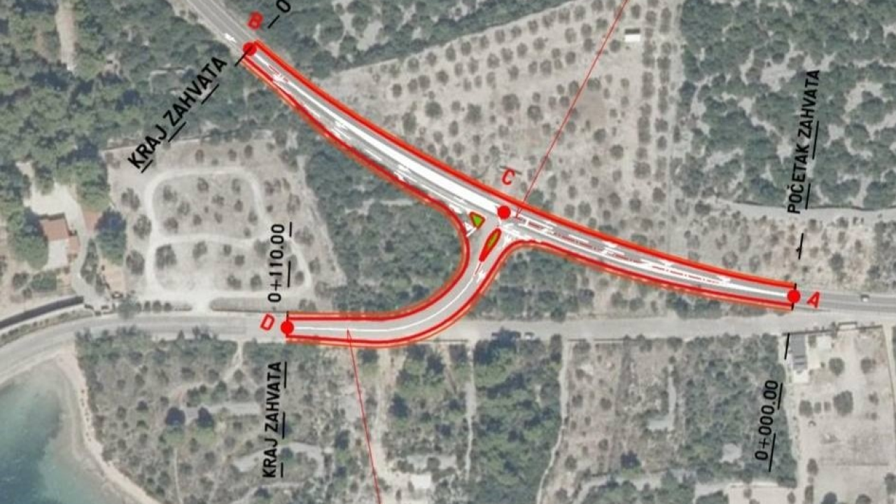 Raskrižje prema Prosici uskoro sigurnije i preglednije za sve sudionike prometa