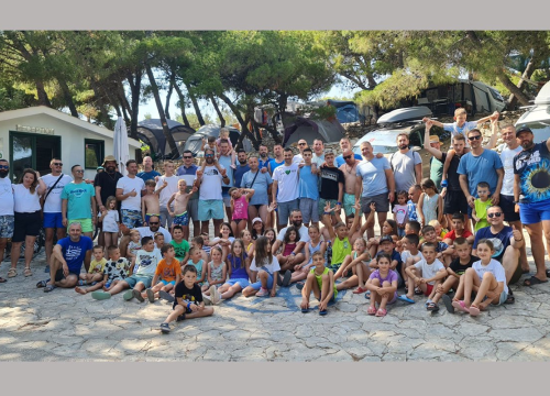 Neobičan kamp 30 očeva i 50 djece iz Banje Luke na Murteru: 'Mamama ulaz strogo zabranjen'