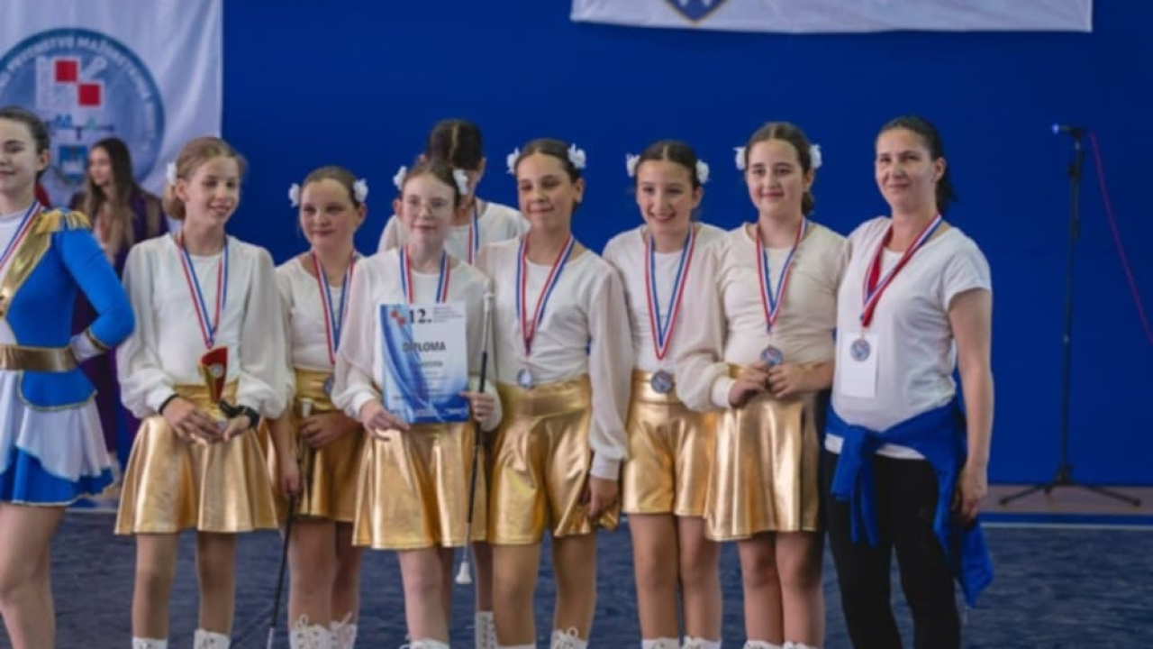 Primoštenske mažoretkinje u nekoliki mjeseci postojanja osvojile 31 medalju: 'Bitna je volja, želja i trud'