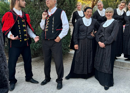 Fotografija 4 - Šibensko pjevačko društvo Kolo snima spot za pjesmu 'Kruna kralja Tomislava'