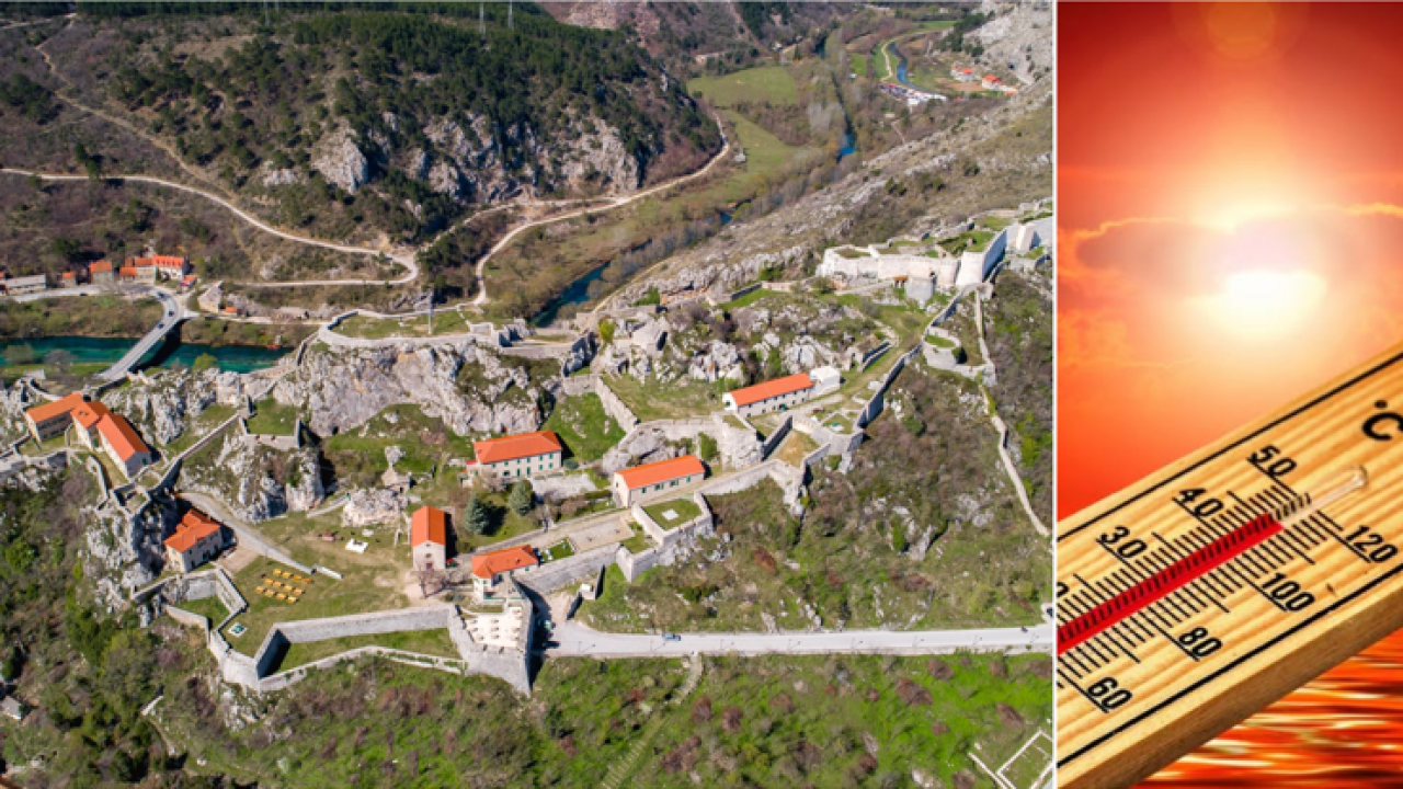 Operativni centar civilne zaštite izdao upozorenje na toplinski val za kninsku regiju